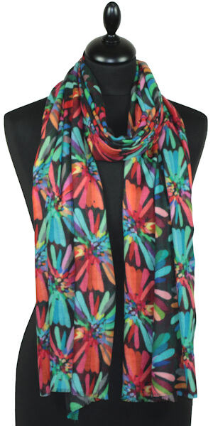 Écharpe Cachemire Nuit Étoilée