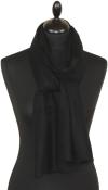 Pashmina 100% Cachemire Noir