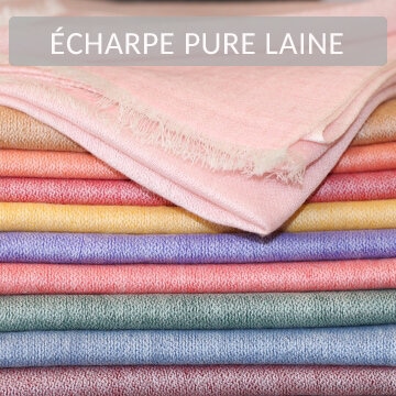 Écharpe en Pure Laine