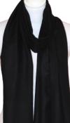 Pashmina 100% Cachemire Noir