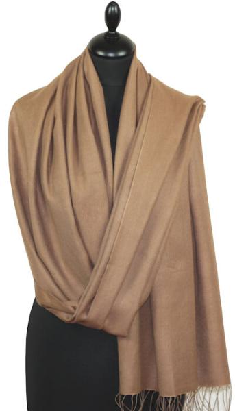 Pashmina Tabac Brun