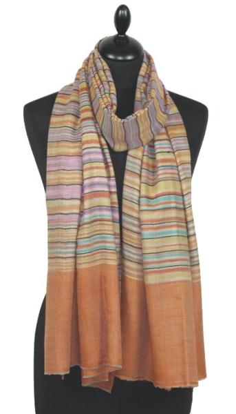 Pashmina 100% Multicolore