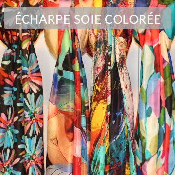 Écharpe en Soie Pour Femme