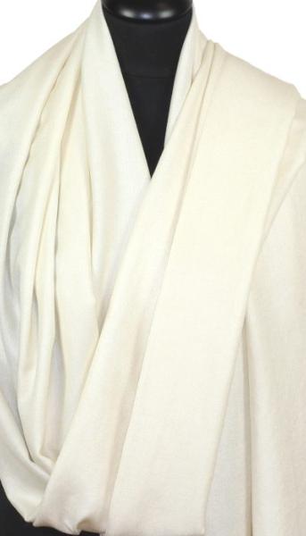 Pashmina Blanc Cassé