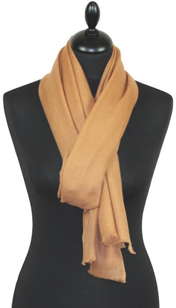 Écharpe Cachemire Camel