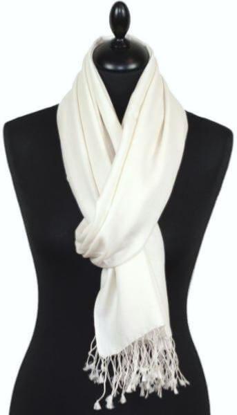 Pashmina Blanc Cassé