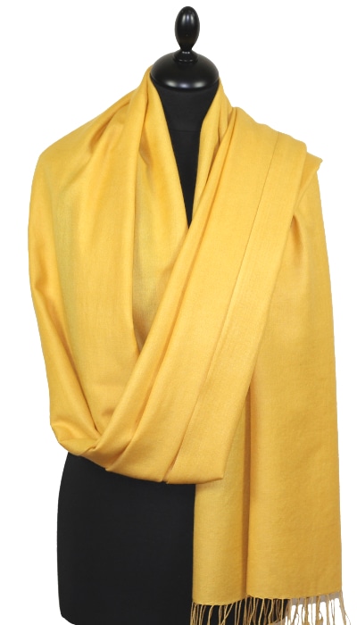 Pashmina Jaune Soleil