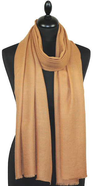 Écharpe Cachemire Camel