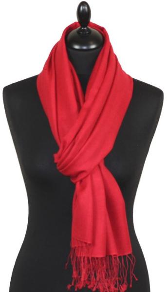 Pashmina Rouge Hermès