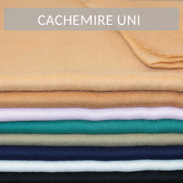 charpe en cachemire unie pour femme et homme