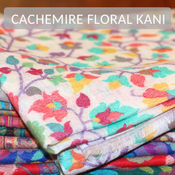 toles en cachemire  motifs floraux – Style chle Kani